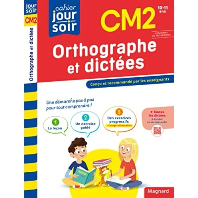Abbildung von Orthographe et dictées CM2 Cahier Jour Soir: Conçu recommandé par les enseignants