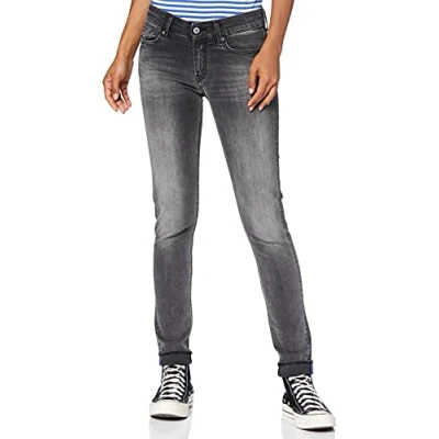 Abbildung von Kings of Indigo Damen Juno Jeans, Grau (Grey Worn IN 6507), 26W / 32L