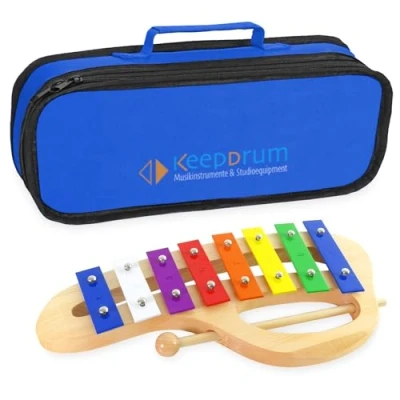 Abbildung von keepdrum KGS C Glockenspiel aus Holz mit Tasche