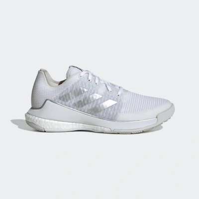 Abbildung von adidas Performance Crazyflight Volleyballschuh, Damen, Größe: 38 2/3, Cloud white silver metallic grey one Schuhe