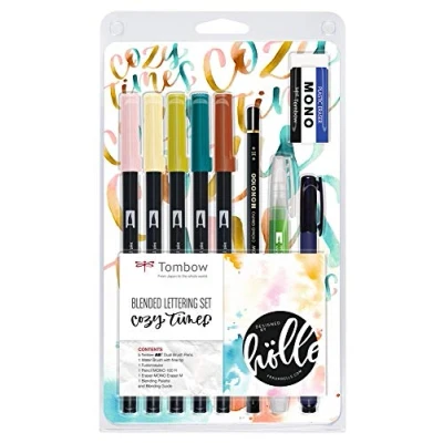 Abbildung von Tombow Blended lettering set Cozy times