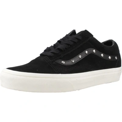 Abbildung von Vans OLD Skool Unisex Sneaker low, Größe: 38, Black Leder und textil
