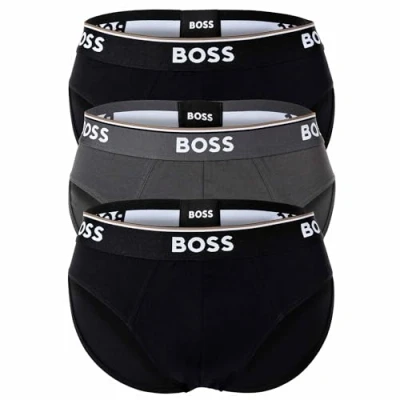 Abbildung von BOSS Power 3 PACK Slip, Herren, Größe: XL, Black