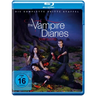 Abbildung von The Vampire Diaries Die komplette dritte Staffel (4 Blu rays) [Blu ray]