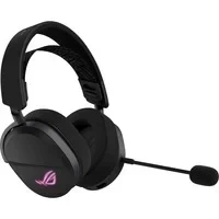 Abbildung von ASUS ROG Pelta kabelloses RGB Gaming Headset (ROG SpeedNova, Bluetooth, 2,4 GHz, USB C, 50 mm Titanmembran Treibern, 10 Superbreitband Boom Mikrofon, 309g leicht, Aura Sync RGB)