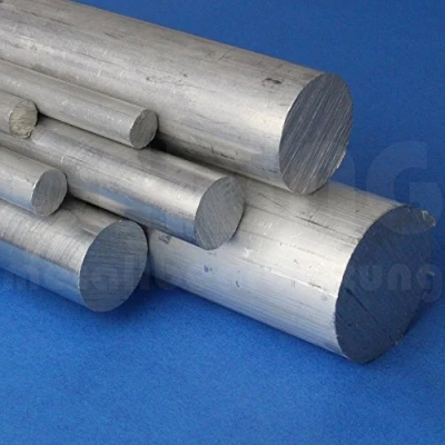 Abbildung von Aluminium Rundmaterial Ø 40 mm (Länge = 500 mm) AlMgSi Rundstange 40x500 Aluminiumstange Rundstab