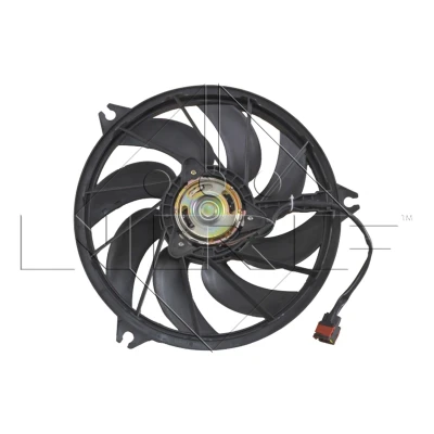 Abbildung von NRF 47324 Lüfter 385 12 250 ohne Kühlerlüfterrahmen (Zarge) PEUGEOT: 206+ Schrägheck, 206 SW