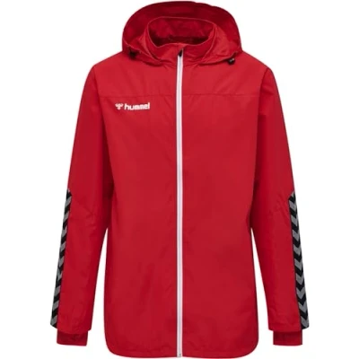 Abbildung von Hummel Hmlauthentic Allweather Übergangsjacke, Herren, Größe: Large, True red