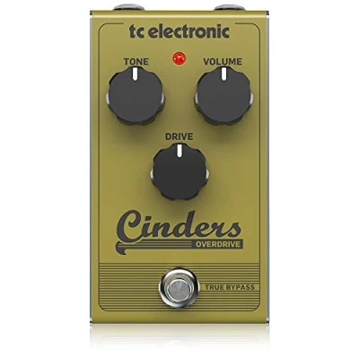 Abbildung von TC Electronic CINDERS Overdrive Röhrenähnlicher mit extrem reaktionsschnellem und ausdrucksstarkem Spielgefühl