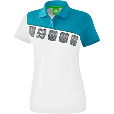 Abbildung von Erima Sport Tshirt, Damen, Größe: 34, White/blue