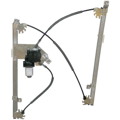 Abbildung von Valeo Fensterheber vorne rechts elektrisch mit Elektromotor ohne Komfortfunktion 850791 RENAULT: Clio 3, III Grandtour