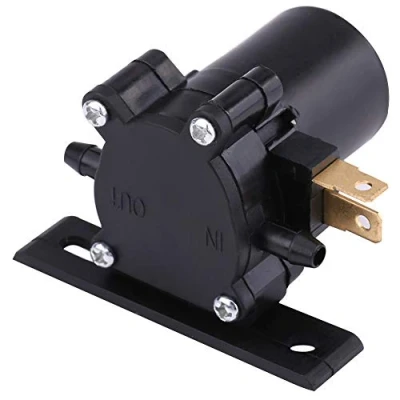 Abbildung von VOBOR Waschwasserpumpe 12V,Universal Scheibenwaschpumpe Autowaschwasserpumpe für PKW Van Bus LKW