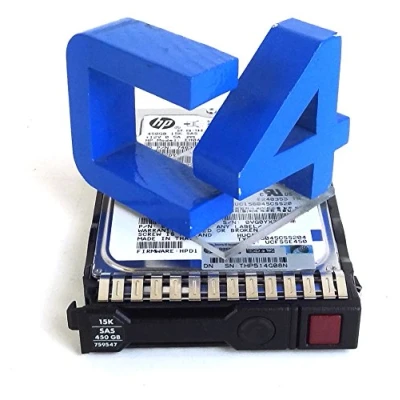 Abbildung von HP 450 GB Hot Plug SAS HDD Festplatte (Serial Attached SCSI (SAS), GB, 6,35 cm (2.5))