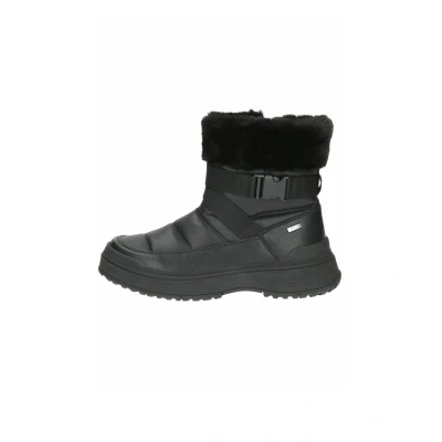 Abbildung von CAPRICE Damen Winterstiefel ohne Absatz Vegan Wasserabweisend, Schwarz (Black Comb), 36.5 EU