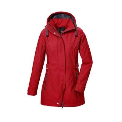 Abbildung von G.I.G.A. DX Damen Softshell Parka/Softshelljacke mit abzippbarer Kapuze GW 22 WMN SFTSHLL PRK, tiefrot, 34, 42210 000