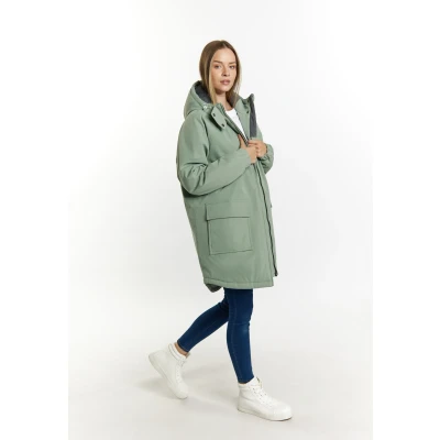 Abbildung von DREIMASTER Maritim Damen Arctic Winterjacke S / Minze 100% Polyester