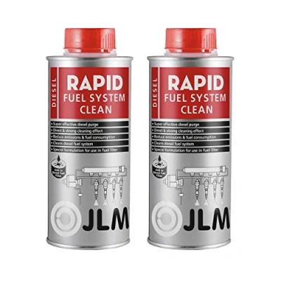 Abbildung von JLM Diesel Rapid Fuel System Clean 2 x 500ml (1000ml) Kraftstoffsystem Spülung verpackung 2er Pack