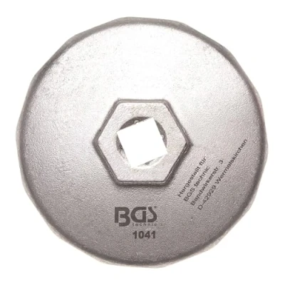 Abbildung von BGS 1041 Ölfilterschlüssel 14 kant Ø 74 mm für Audi, BMW, Mercedes Benz, Opel, VW