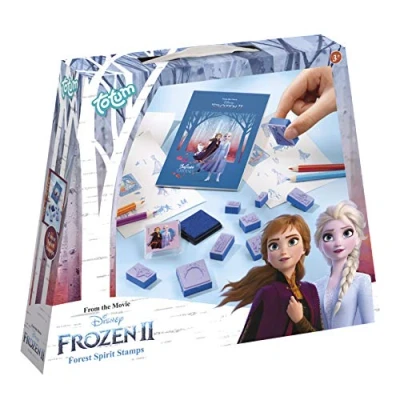 Abbildung von Disney Frozen Malvorlage ‎680678 2 Stempelset Farbstifte Stempel Malbuch Anna Els