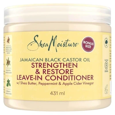 Abbildung von Sheamoisture SHEA Moisture Jamaican Black Castor OIL Leavein Conditioner Conditioner, Größe: 431 ml,