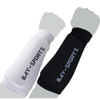 Abbildung von BAY Sports Armschoner Unterarmschutz Unterarmschoner Unterarmschützer Unterarm IUM, Baumwolle, Waschmaschinenfest, Dauerelastisch, XS XL