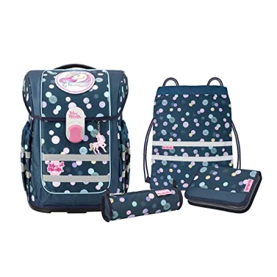 Abbildung von Mcneill ERGO Complete Set 4 Teilig Schulranzen für Kinder, Größe: One Size, Polly