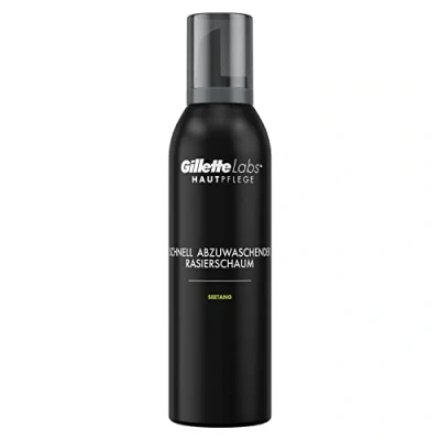 Abbildung von Gillette Labs Bartpflege Rasierschaum Männer (240 ml), Hautpflege durch Schutz und Kühlung der Haut, Geschenk für
