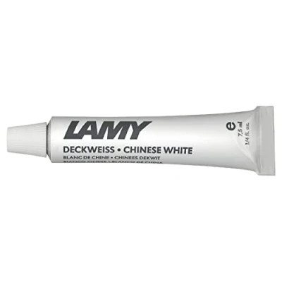 Abbildung von LAMY aquaplus Z 71 Farbtube Deckweiß einzeln mit 7,5ml Inhalt, ideal zum Malen und Mischen von Wasserfarben perfekt für die Schule