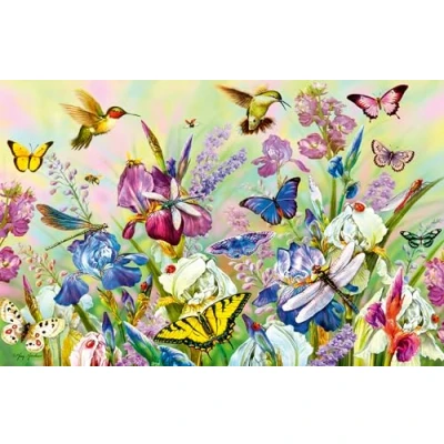 Abbildung von Ravensburger Puzzle Flowery meadow, 200 Puzzleteile, Made in Europe, FSC® schützt Wald weltweit