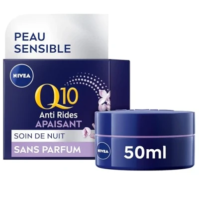Abbildung von Nivea Q10 Power Anti Falten Nachtcreme Empfindliche Haut 50ml