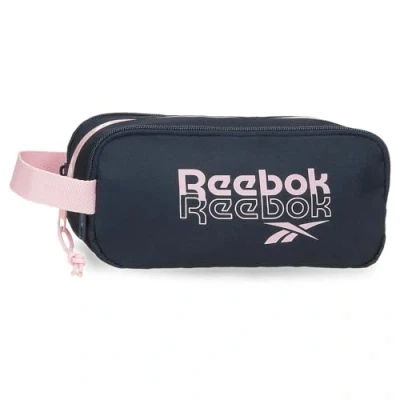 Abbildung von Reebok Binley Federmäppchen, dreifach, blau, 22 x 10 9 cm, Polyester von Joumma Bags, dreifaches 22x10x9 cms, Dreifachmäppchen