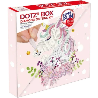 Abbildung von Diamond Dotz Kreativset Painting Verträumtes Einhorn