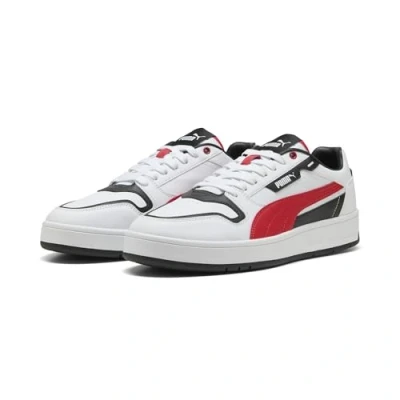Abbildung von PUMA Erwachsene Court Classic Street Sneakers 42.5, White for All Time Red Black
