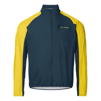 Abbildung von VAUDE Men&#039;s Drop Jacket III Leichte Regenjacke Ultraleicht &amp; Wasserabweisend Ceplex active Technologie Klein verpackbar Umweltfreundlich Eco Finish Green Shape Label