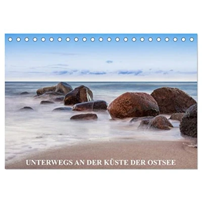 Abbildung von Unterwegs an der Küste Ostsee (Tischkalender 2025 DIN A5 quer), CALVENDO Monatskalender