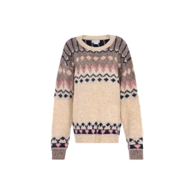 Abbildung von Jalene Damen Sweater, Grau Mehrfarbig, XS/S