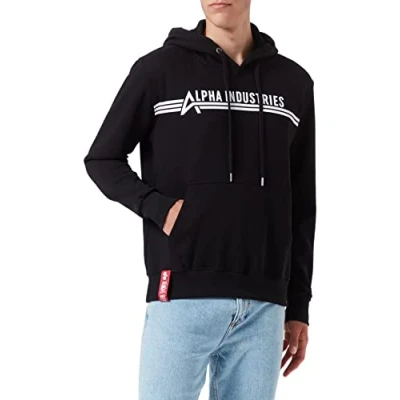 Abbildung von Alpha Industries Hoody Kapuzensweat für Herren Black