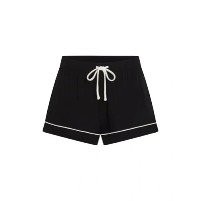 Abbildung von Hunkemöller Short Essential Nachtwäsche Hose, Damen, Größe: Large, Black
