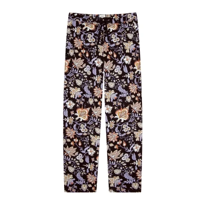 Abbildung von Schiesser Damen Schlafhose lang Baumwolle Mix + Relax Pyjamaunterteil, schwarz_182102, 40
