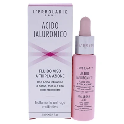 Abbildung von L&#039;Erbolario, Gesichtsfluid mit Hyaluronsäure, Anti Aging Wirkung Dreifachwirkung, Größe: 28 ml