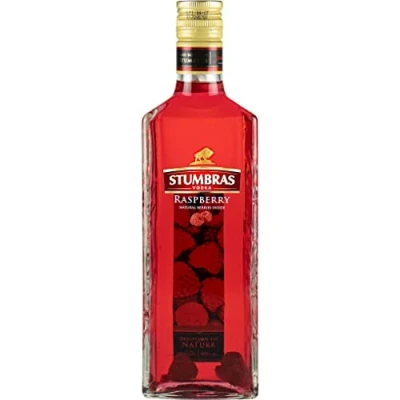 Abbildung von Wodka Stumbras Raspberry malinowa 0,5L HimbeerenWodka Flavoured Vodka, Aromatisierter 500 ml 40% Alkohol Geschenkidee 18+