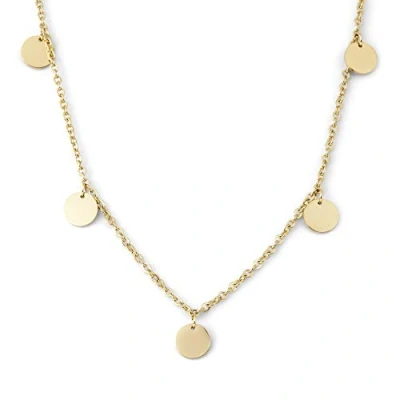 Abbildung von Heideman Kette mit Anhänger Kreise rose goldfarben (inkl. Geschenkverpackung), Kreis