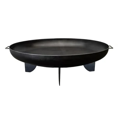 Abbildung von SOUK ONE Feuerschale Monaco 100 cm, Feuerstelle für den Garten, Feuerschalen, Terrasse und Balkon, Feuertonne Feuerkorb (Ø 100cm Monaco)