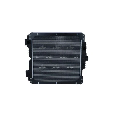Abbildung von NRF 54091 Kühler, Motorkühlung Aluminium 538mm 500mm 73mm Kühlrippen gelötet