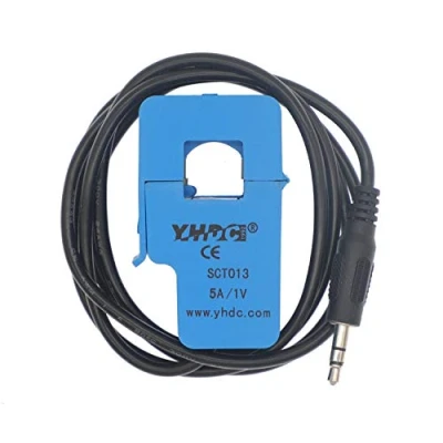 Abbildung von HUABAN 1PCS SCT013 005 5A 1V Nicht invasiver Split Core Stromwandlersensor