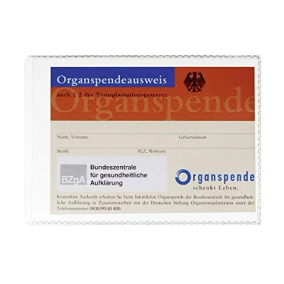 Abbildung von 10 x Durable Schutz und Ausweishülle A7 transparent