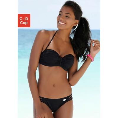 Abbildung von Buffalo Bikinitop, Damen, Größe: 34xC, Schwarz