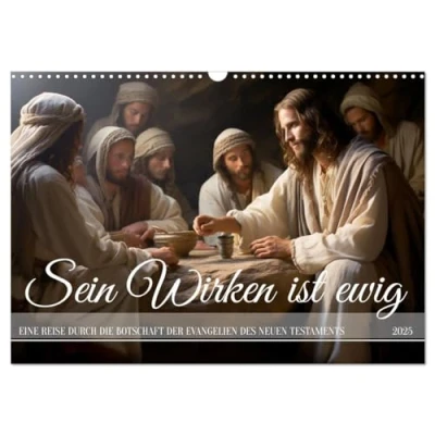 Abbildung von Sein Wirken ist ewig (Wandkalender 2025 DIN A3 quer), CALVENDO Monatskalender