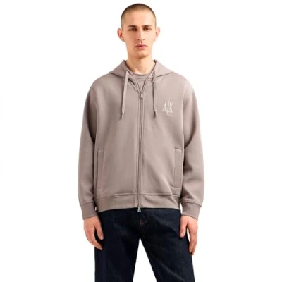 Abbildung von Armani Exchange Sweatjacke, Herren, Größe: XXL, Driftwood