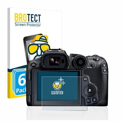 Abbildung von BROTECT Entspiegelungs Schutzfolie für Canon EOS R7 (6 Stück) Matte Displayschutz Folie, Anti Reflex, Fingerprint